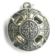 Celtic Cross Aromatherapy Necklace